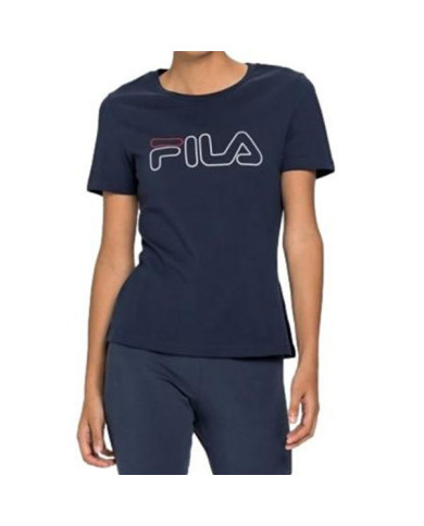 Koszulka damska Fila LADAN TEE W 683179170 Niebieska - Sklep online Mastersport