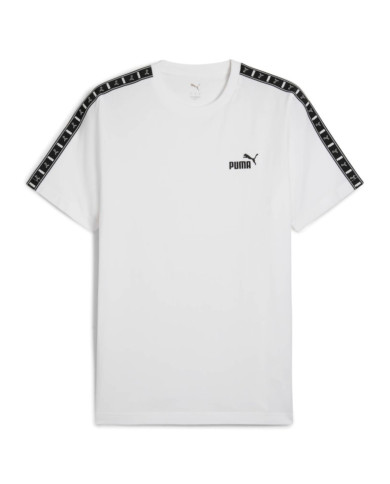 Koszulka męska Puma ESS TAPE TEE 68467402 Biała - Sklep online Mastersport