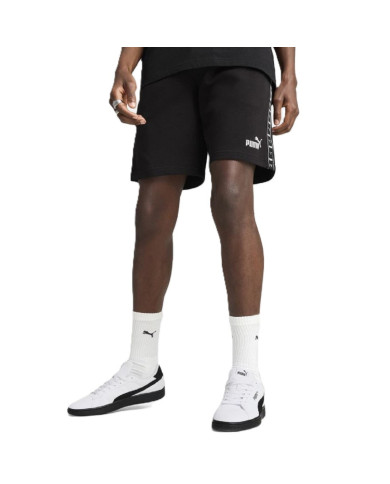 Szorty męskie Puma ESS TAPE SHORTS 9 TR 68468301 Czarne - Sklep online Mastersport