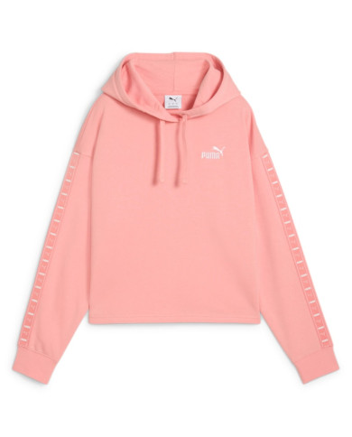 Bluza damska Puma ESS TAPE COMFORT CROP HOODIE TR 68501118 Różowa - Sklep online Mastersport