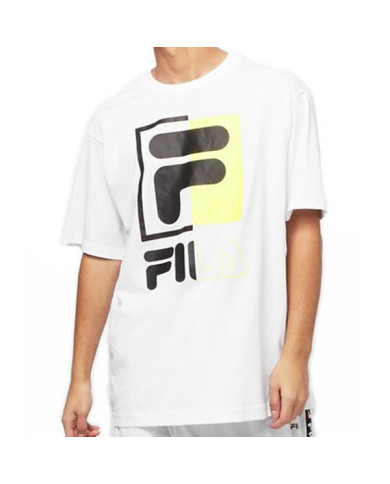 Koszulka męska Fila SAKU TEE 687475M67 Biała - Sklep online Mastersport