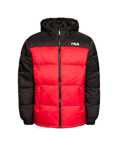 Kurtka męska Fila SCOOTER PUFFER JKT 687988472 Czerwona - Sklep online Mastersport