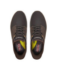 Buty męskie Skechers SLADE MACKLIN 210890CHOC Brązowe - Sklep online Mastersport