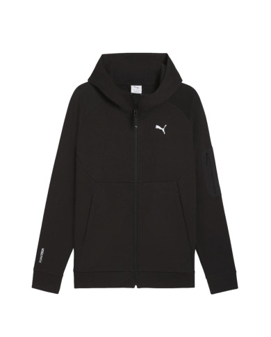 Bluza męska Puma PUMATECH FZ HOODIE 68804501 Czarna - Sklep online Mastersport