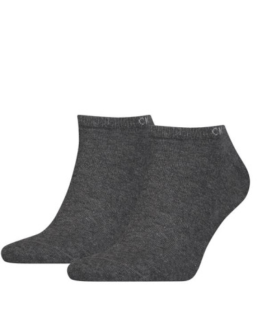 Skarpetki męskie Calvin Klein CK MEN SNEAKER 2P 701218707003 Szare - Sklep online Mastersport