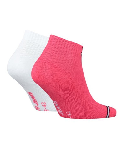 Skarpetki męskie Tommy Hilfiger TH UNI TJ QUARTER 2P 701218956009 Białe - Sklep online Mastersport