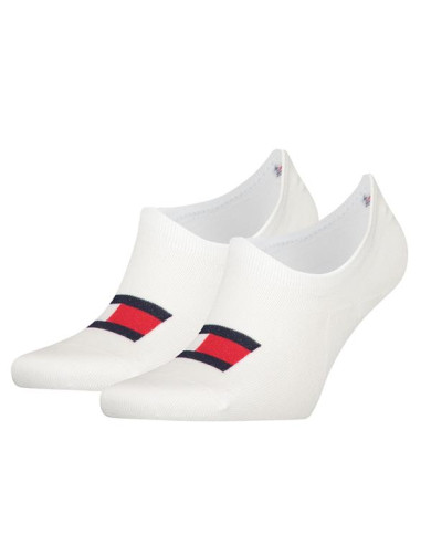 Skarpetki męskie Tommy Hilfiger TH MEN FOOTIE 2P 701223928003 Białe - Sklep online Mastersport