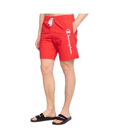 Szorty męskie Champion BEACHSHORT 216069RS005 Czerwone - Sklep online Mastersport