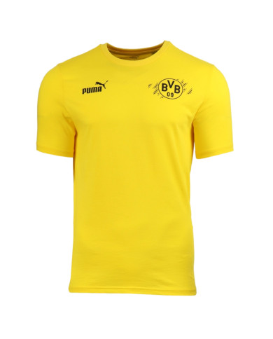 Koszulka męska Puma BVB FTBL CULTURE TEE 77774101 Żółta - Sklep online Mastersport