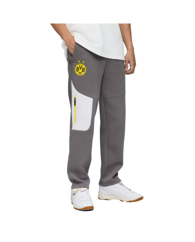 Spodnie męskie Puma BVB PUMATECH SWEATPANTS 78170021 Szare - Sklep online Mastersport