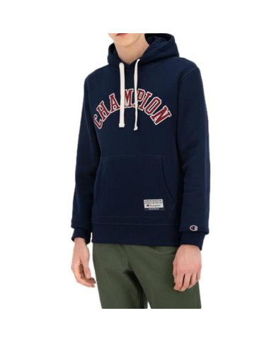 Bluza męska Champion HOODED SWEATSHIRT 216569BS538 Niebieska - Sklep online Mastersport
