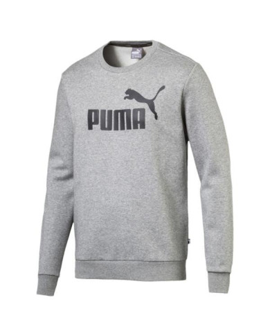 Bluza męska Puma ESS LOGO CREW SWEAT 85174703 Szara - Sklep online Mastersport