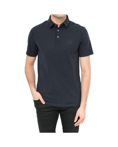 Koszulka męska Armani Exchange POLO 8NZF78-ZJ81Z-1510 Czarna - Sklep online Mastersport