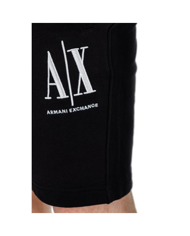 Szorty męskie Armani Exchange BERMUDA 8NZSPA-ZJ1ZZ-1200 Czarne - Sklep online Mastersport