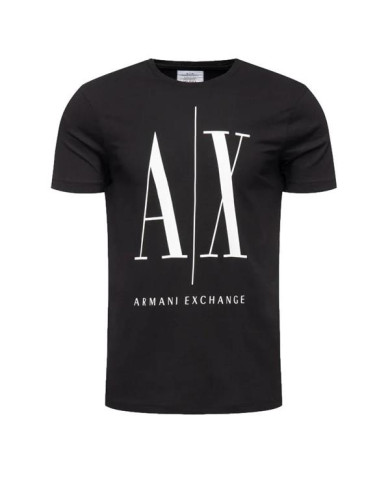 Koszulka męska Armani Exchange T-SHIRT 8NZTPA-ZJH4Z-1200 Czarna - Sklep online Mastersport