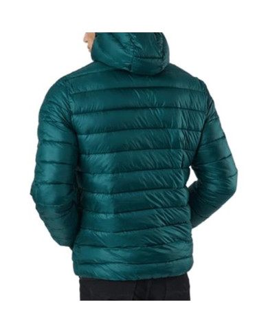 Kurtka męska Champion HOODED JACKET 216647GS502 Zielona - Sklep online Mastersport