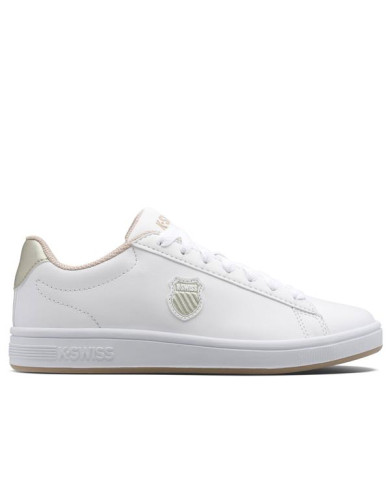 Buty damskie K-Swiss COURT SHIELD 96599-997-M Białe - Sklep online Mastersport