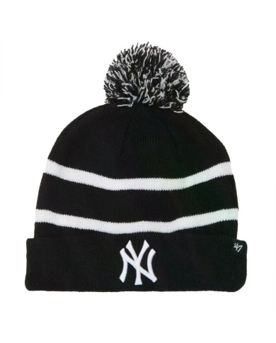 Czapka 47 Brand NEW YORK YANKEES CUFF KNIT B-BRKAW17ACE-BKD Czarna - Sklep online Mastersport