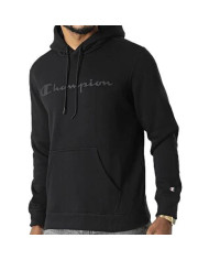 Bluza męska Champion HOODED SWEATSHIRT 218282KK002 Czarna - Sklep online Mastersport