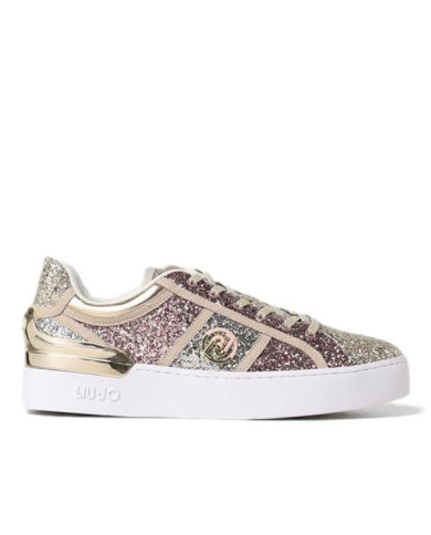 Buty damskie Liu Jo SILVIA 74 BF2045EX135 Złote - Sklep online Mastersport