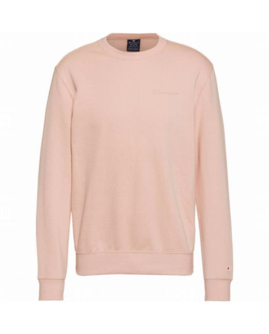 Bluza męska Champion CREWNECK SWEATSHIRT 218288PS075 Różowa - Sklep online Mastersport