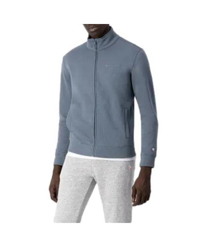 Bluza męska Champion FULL ZIP SWEATSHIRT 218290ES017 Niebieska - Sklep online Mastersport