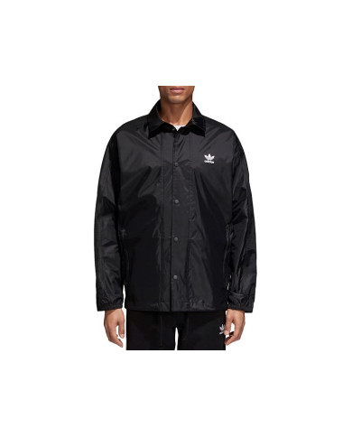 Kurtka męska adidas Originals TREF COACH-JKT CW1313 Czarna - Sklep online Mastersport