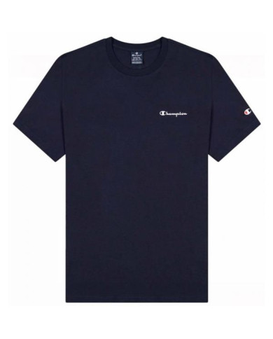 Koszulka męska Champion CREWNECK T-SHIRT 218539BS501 Niebieska - Sklep online Mastersport