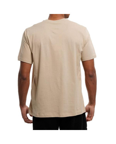 Koszulka męska Champion CREWNECK T-SHIRT 218539MS073 Beżowa - Sklep online Mastersport