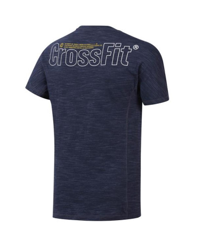 Koszulka męska Reebok RC MARBLE MELANGE DY8425 Niebieska - Sklep online Mastersport