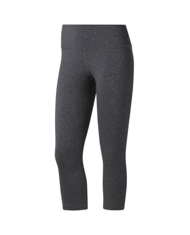 Spodnie damskie Reebok OS LUX 3/4 TIGHT 2.0 EC5890 Szare - Sklep online Mastersport