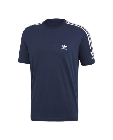 Koszulka męska adidas Originals TECH TEE ED6117 Niebieska - Sklep online Mastersport