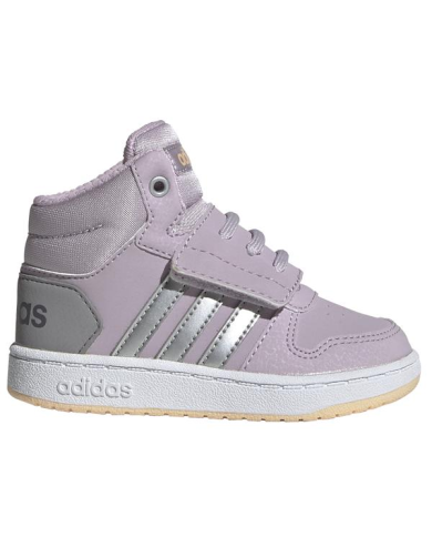 Buty dziecięce adidas Core HOOPS MID 2.0 I EE9602 Różowe - Sklep online Mastersport