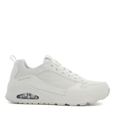 Buty męskie Skechers UNO FASTIME 237016WHT Białe - Sklep online Mastersport