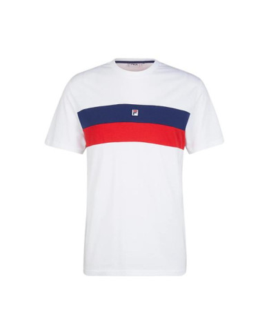 Koszulka męska Fila BOULDER TEE FAM007313007 Biała - Sklep online Mastersport