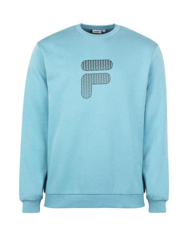 Bluza męska Fila BROC CREW SWEAT FAM018950013 Niebieska - Sklep online Mastersport