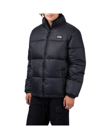Kurtka męska Fila SOLLER PUFF JKT FAM040480010 Czarna - Sklep online Mastersport