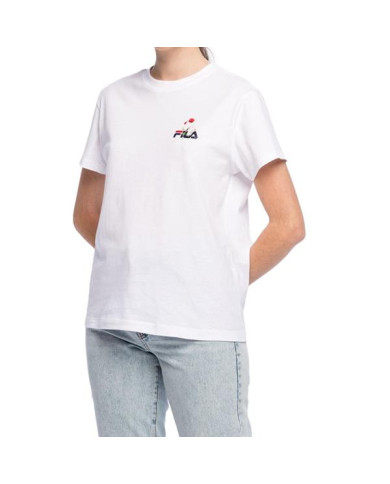 Koszulka damska Fila BERISSO TEE FAW009710001 Biała - Sklep online Mastersport