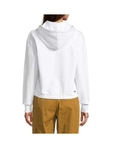 Bluza damska Fila BURDUR CROPPED HOODY FAW014410001 Biała - Sklep online Mastersport