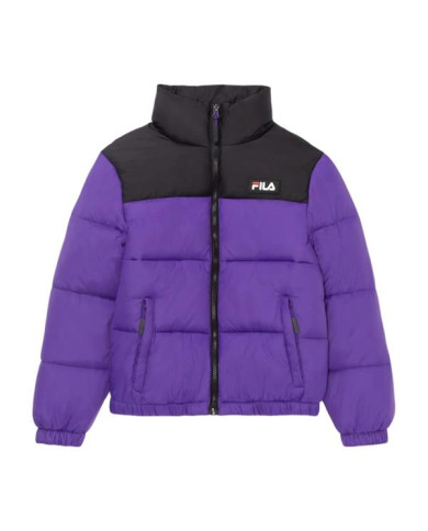 Kurtka damska Fila SANDIA PUFF JKT FAW049043088 Fioletowa - Sklep online Mastersport