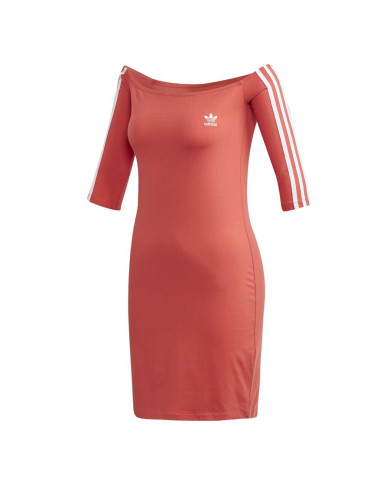 Sukienka damska adidas Originals SHOULDER DRESS FM3281 Różowa - Sklep online Mastersport