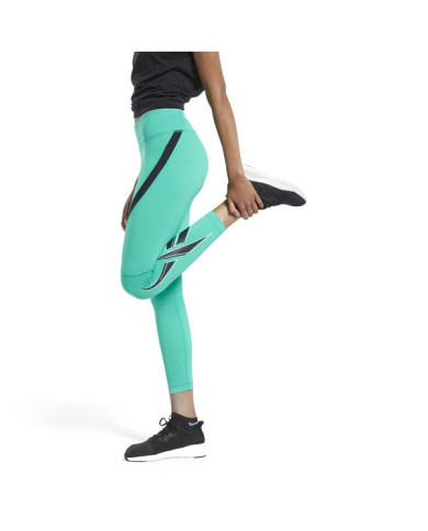 Spodnie damskie Reebok WOR VECTOR LOGO TIGHT FU2323 Niebieskie - Sklep online Mastersport