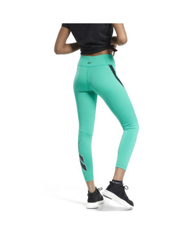 Spodnie damskie Reebok WOR VECTOR LOGO TIGHT FU2323 Niebieskie - Sklep online Mastersport