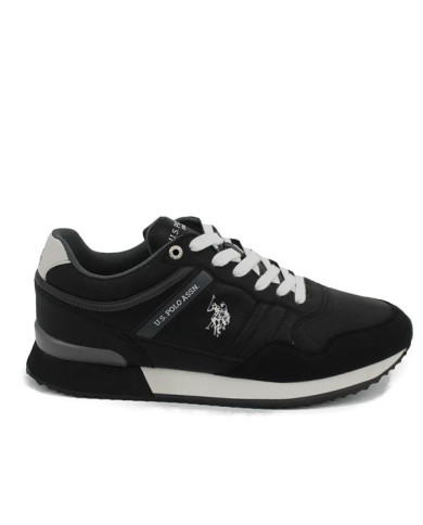 Buty męskie U.S. Polo Assn. POLO GARMY GARMY001-BLK Czarne - Sklep online Mastersport