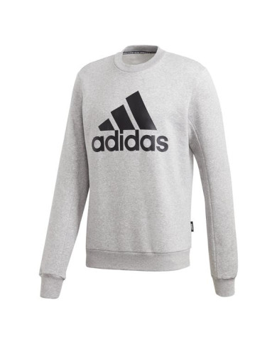 Bluza męska adidas Performance M MH BOS CREW FL GC7337 Szara - Sklep online Mastersport