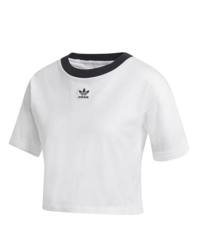 Koszulka damska adidas Originals CROP TOP GD2359 Biała - Sklep online Mastersport