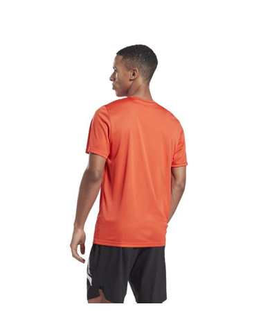 Koszulka męska Reebok WOR POLY GRAPHIC SS GJ0896 Pomarańczowa - Sklep online Mastersport