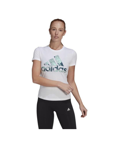 Koszulka damska adidas Performance W TRPCL G T GL6845 Biała - Sklep online Mastersport