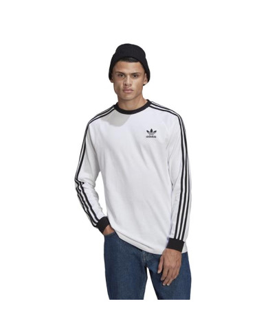 Koszulka męska adidas Originals 3 STRIPES LS T GN3477 Biała - Sklep online Mastersport