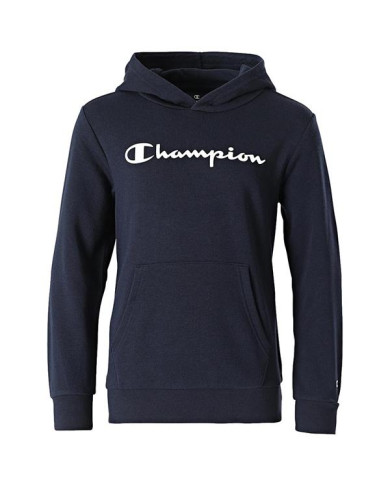 Bluza dziecięca Champion HOODED SWEATSHIRT 305903BS501 Niebieska - Sklep online Mastersport